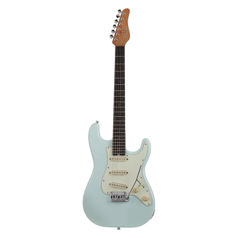 Schecter Guitar Research Nick Johnston Traditional HSS Electric Guitar Atomic Frost