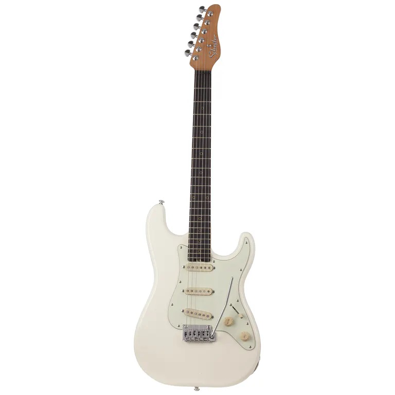 Schecter Guitar Research Nick Johnston Traditional HSS Electric Guitar Atomic Snow