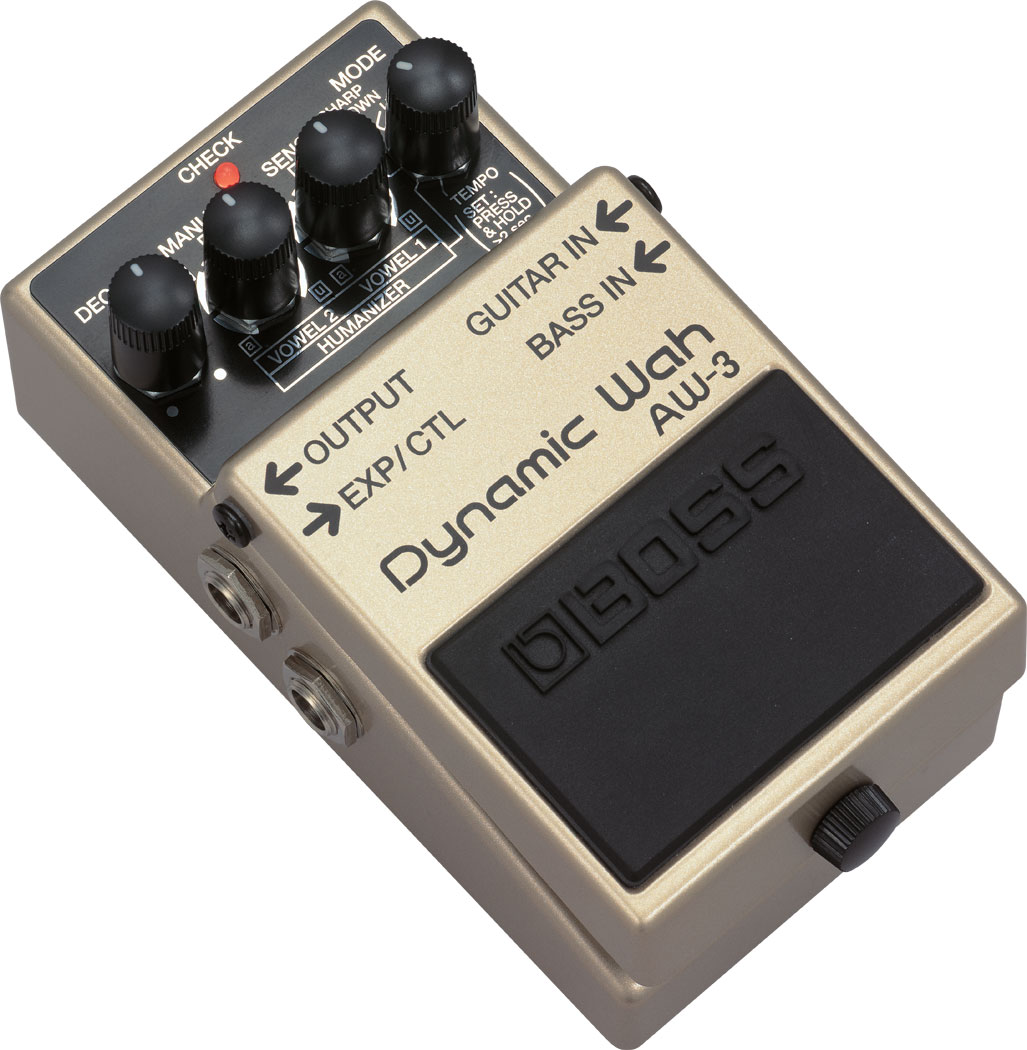 boss dynamic wah pedal aw-3