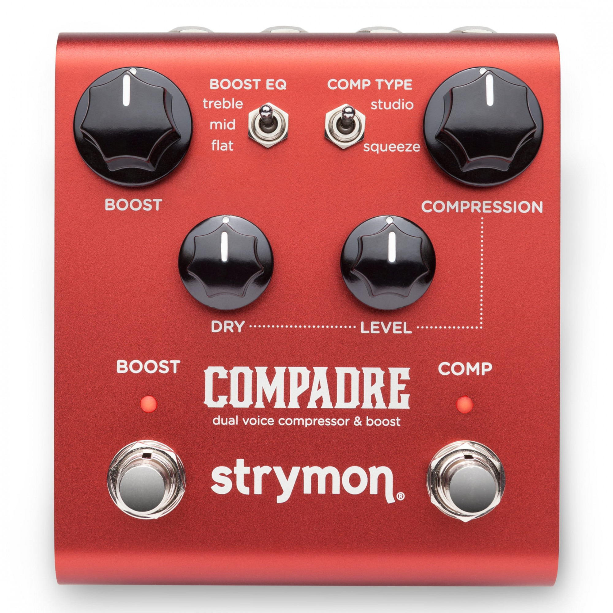 Strymon Compadre Dual Voice Compressor and Boost Pedal online in India at johnsmusicin at the lowest price Online price in India