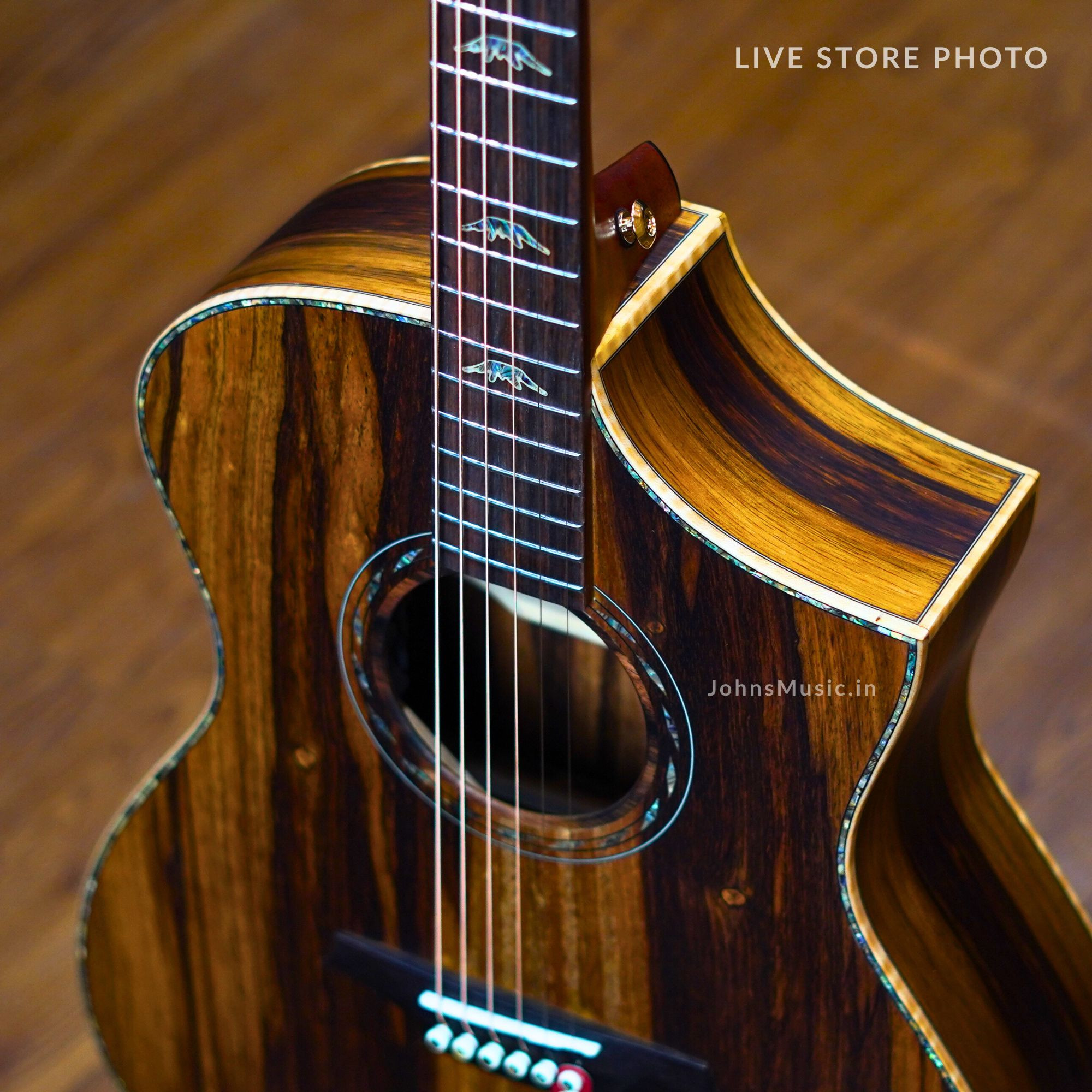 Bromo BAR4GCE electro acoustic guitar online price in India Exotic Mango wood