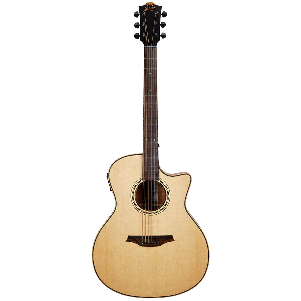 Bromo BAT2CE Auditorium Semi Acoustic Guitar online in India at johnsmusicin at the lowest price Online price in India