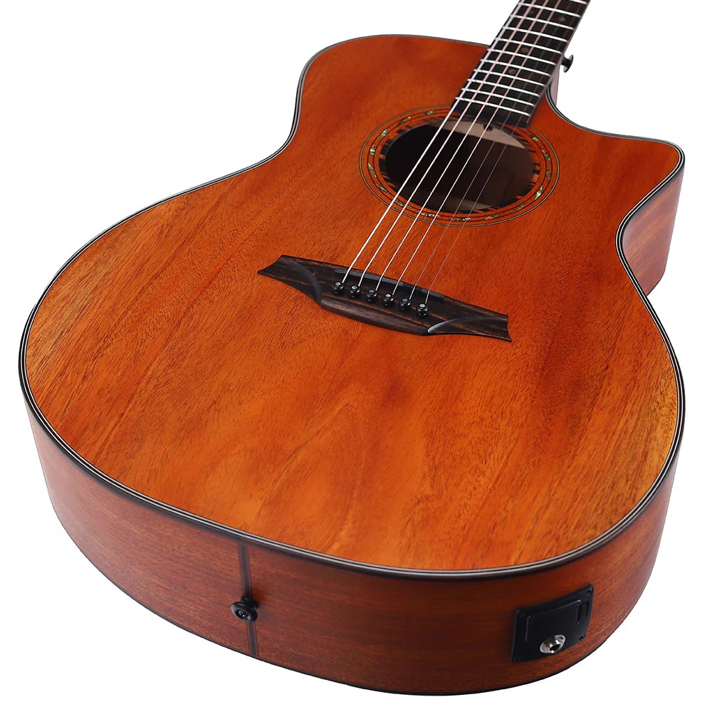 Bromo BAT2MCE Auditorium Semi Acoustic Guitar online in India at johnsmusicin at the lowest price Online price in India