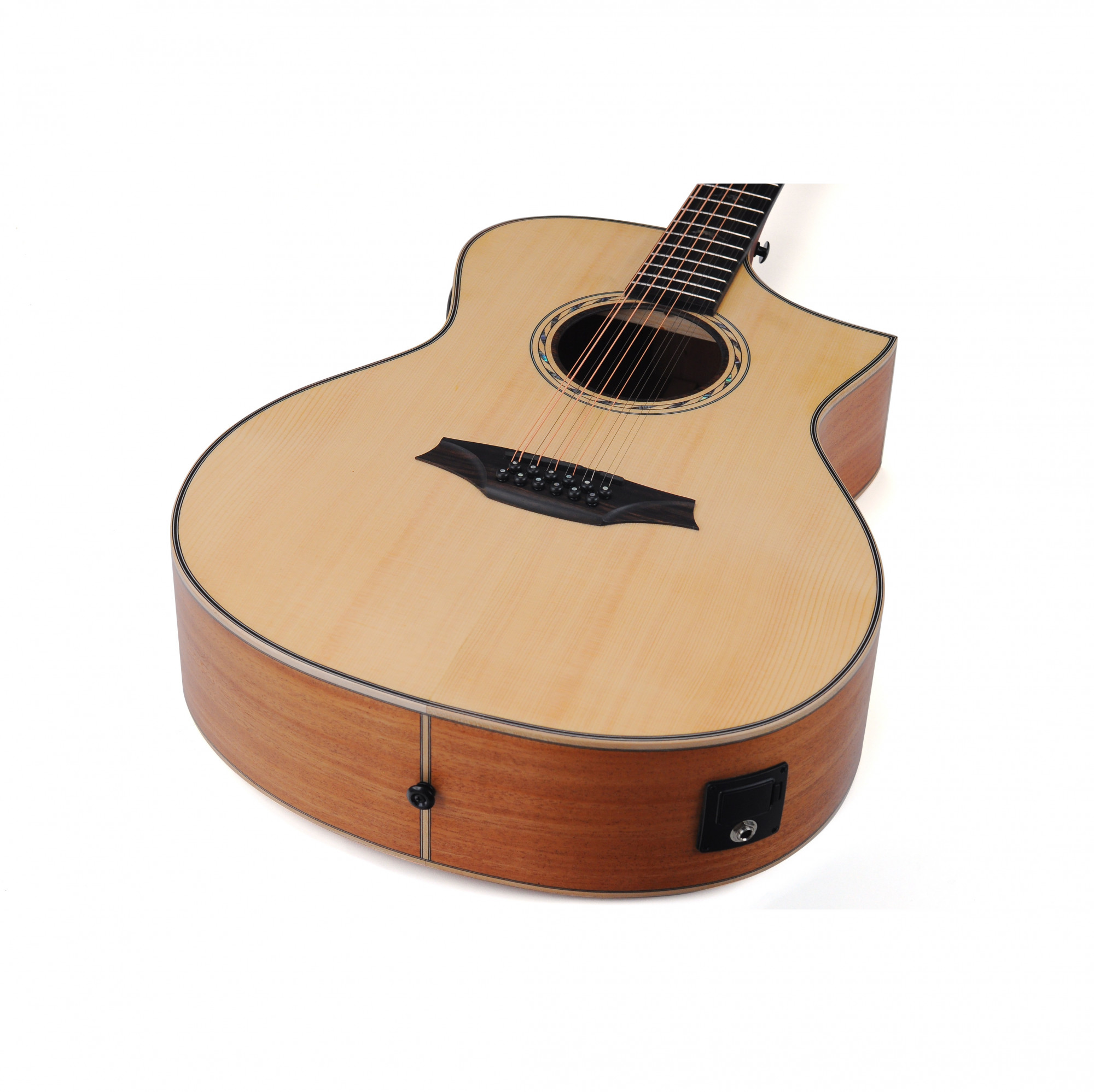 Bromo BAT4CE Tahoma Auditorium 12 String Electro Acoustic Guitar online in India at johnsmusicin at the lowest price Online price in India