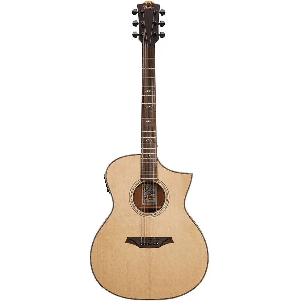 Bromo BAT4CE Auditorium Semi Acoustic Guitar online in India at johnsmusicin at the lowest price Online price in India