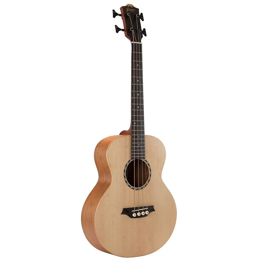 Bromo BAT8E Solid Top Mini Jumbo Electro Acoustic Bass Guitar Fishman EQ online in India at johnsmusicin at the lowest price Online price in India