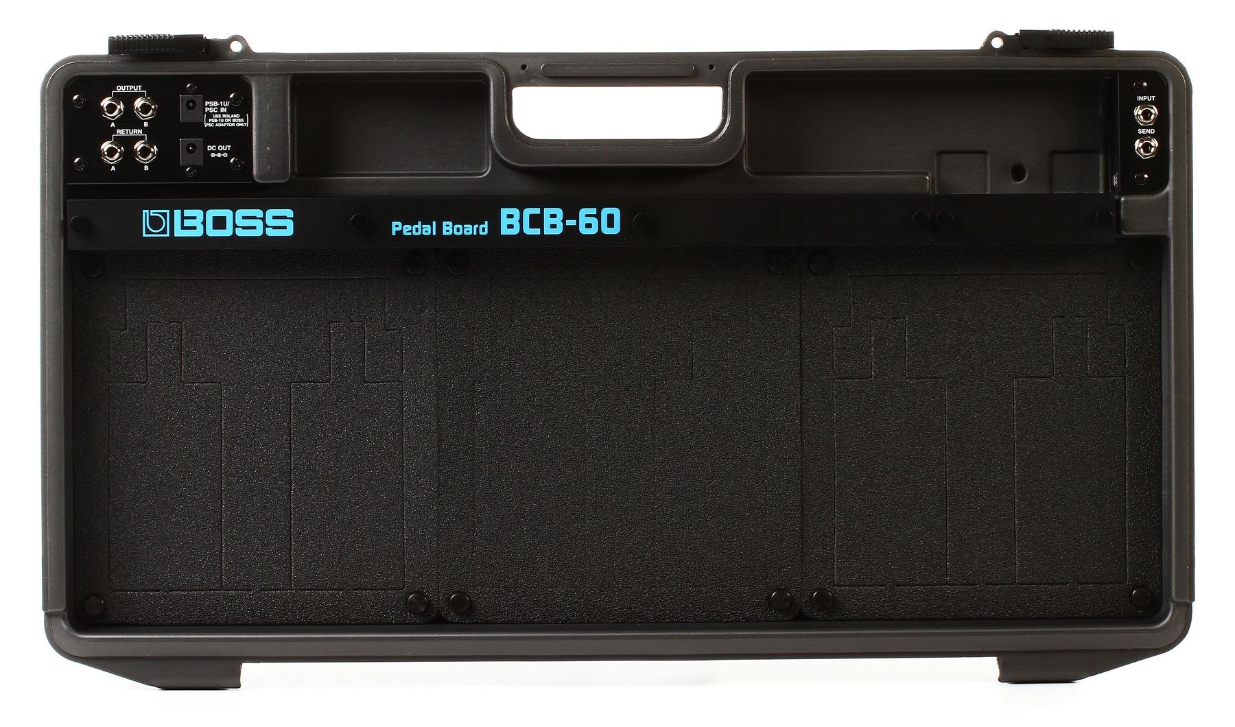Boss BCB-60 Deluxe Pedal Board and Case