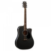 Kepma D1Ce Pro Semi Acoustic Guitar- Black Matt