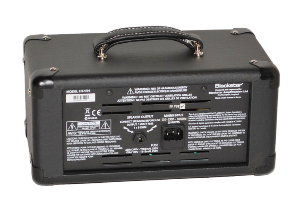 Blackstar 1RH tube guitar amp head