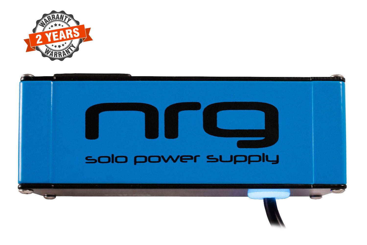 NRG Solo Power Supply  9volts 2amp Center -ve Neon Blue