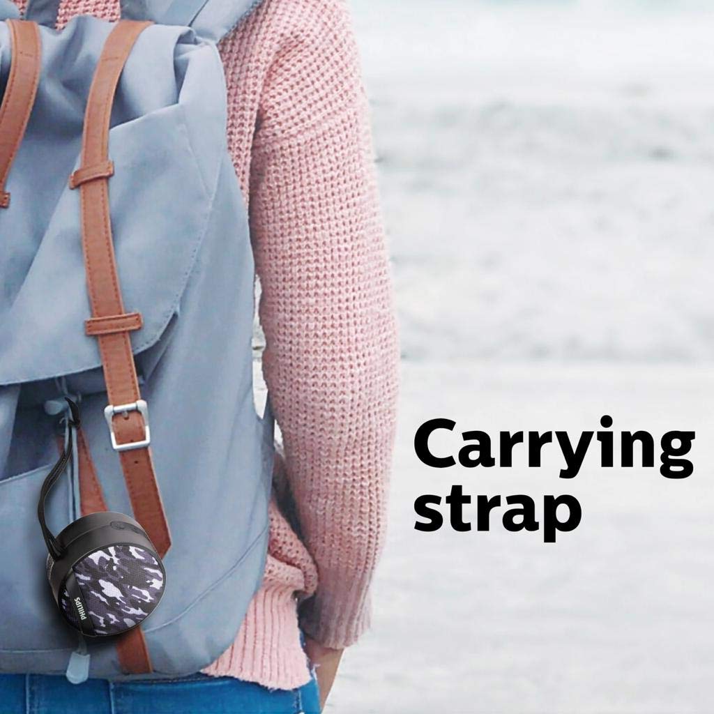 Philips Audio BT2003GY94-GREY Portable Wireless Speaker in India