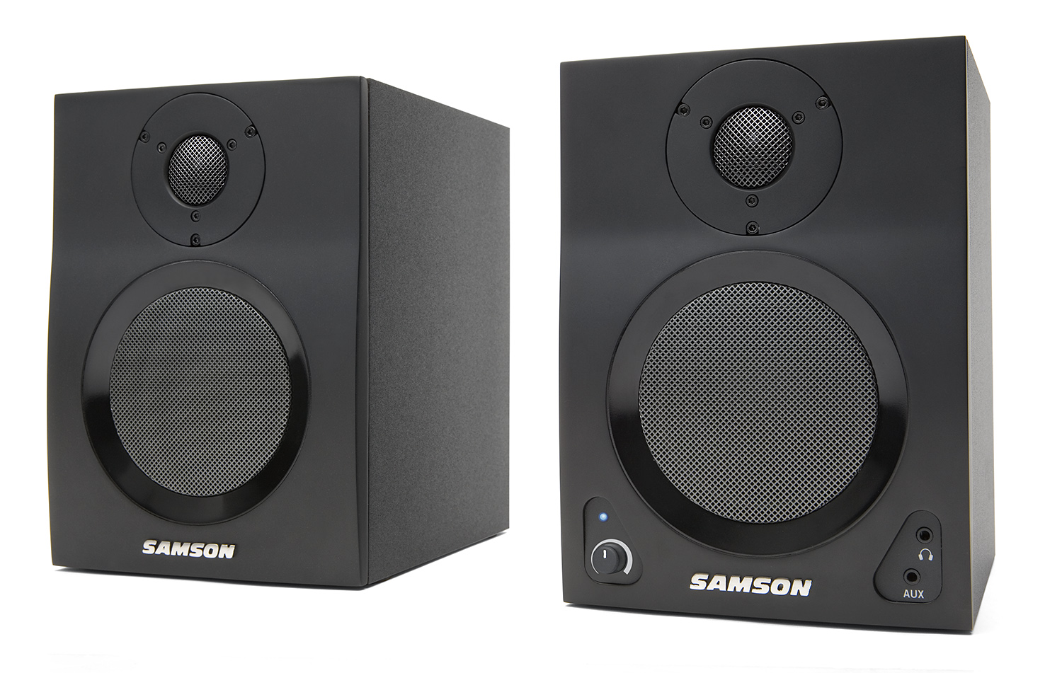 Samson MediaOne BT4 4 Powered Monitors with Bluetooth