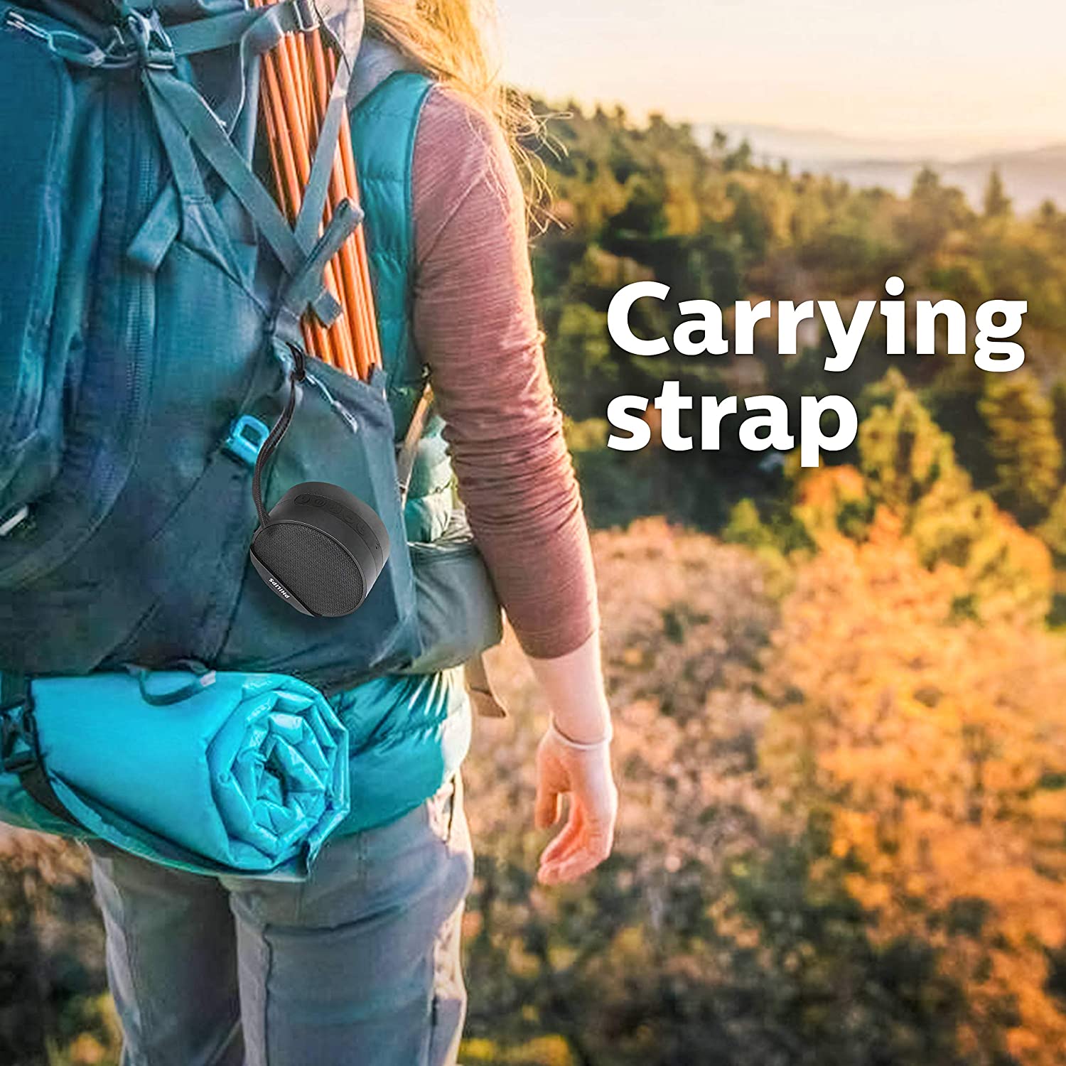 Philips BT40BK94 2 Watt Wireless Bluetooth Portable Speaker Black in India