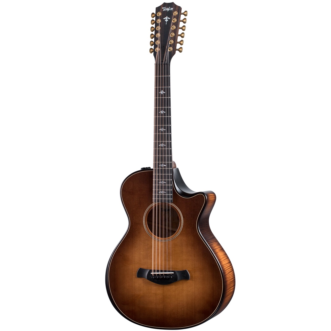 Taylor Builders Edition 652ce V-Class 12-String Acoustic-Electric Guitar WHB