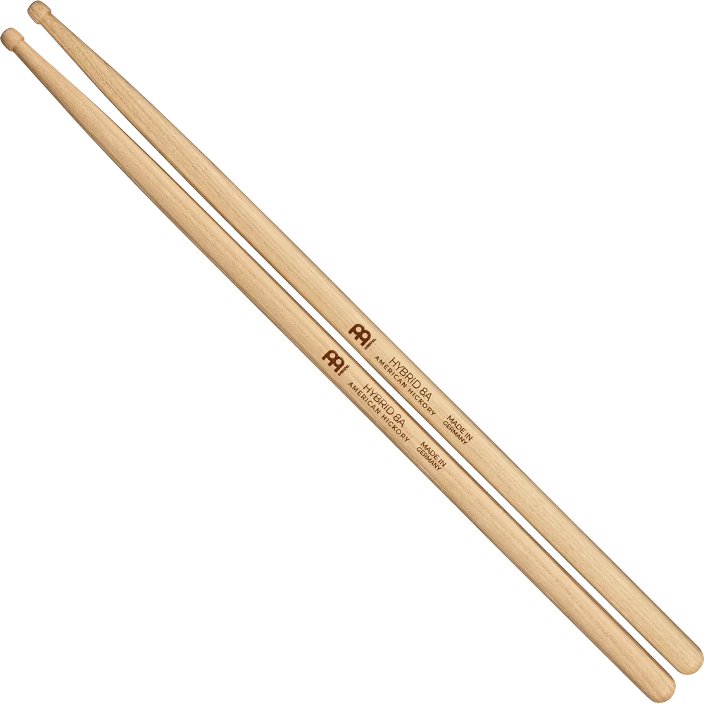 Image of Meinl SB132 Hybrid Hickory Wood Tip Drumstick 8A