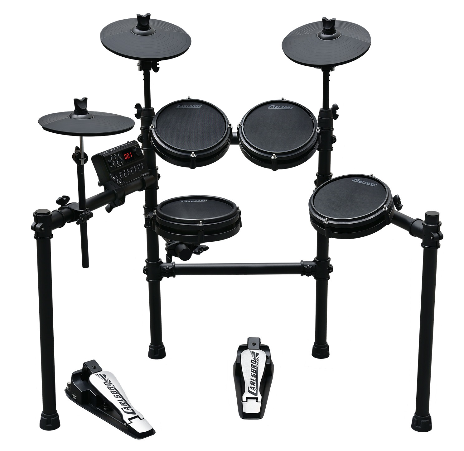 Carlsbro CSD25M 7 Piece Mesh Head Electronic Drum Kit Online price in India