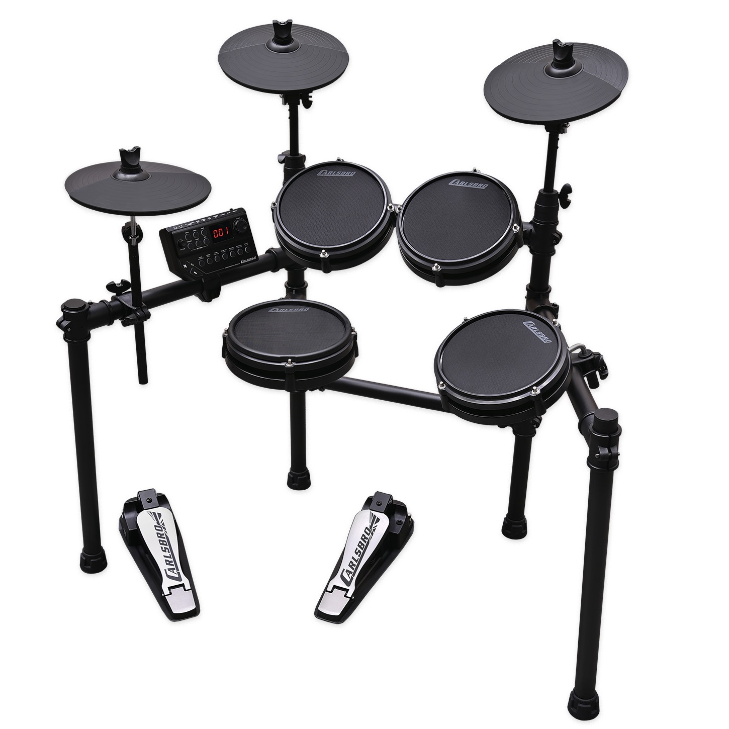 Carlsbro CSD25M 7 Piece Mesh Head Electronic Drum Kit Online price in India