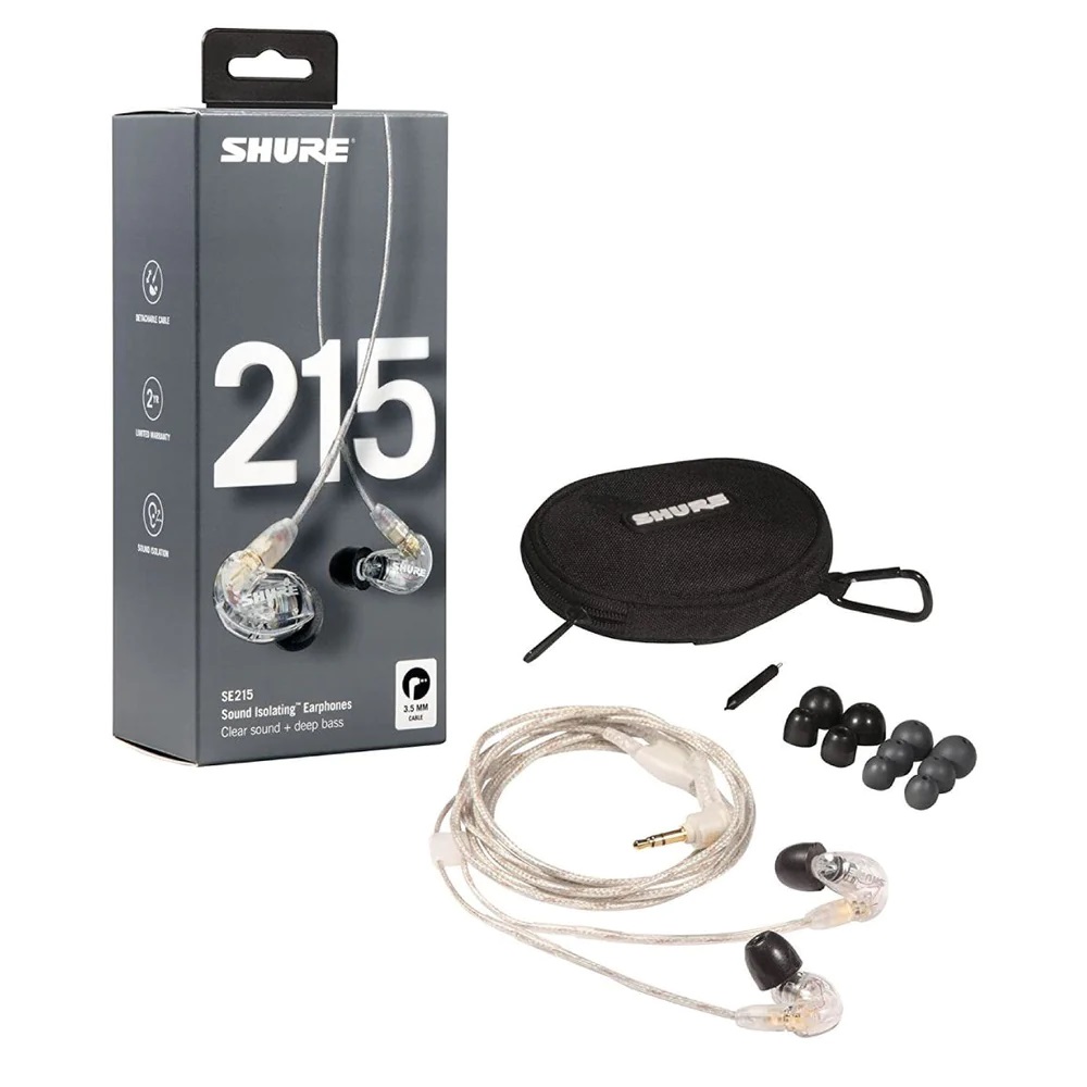 Shure SE215-CL Professional Sound Isolating Earphones Online price in India