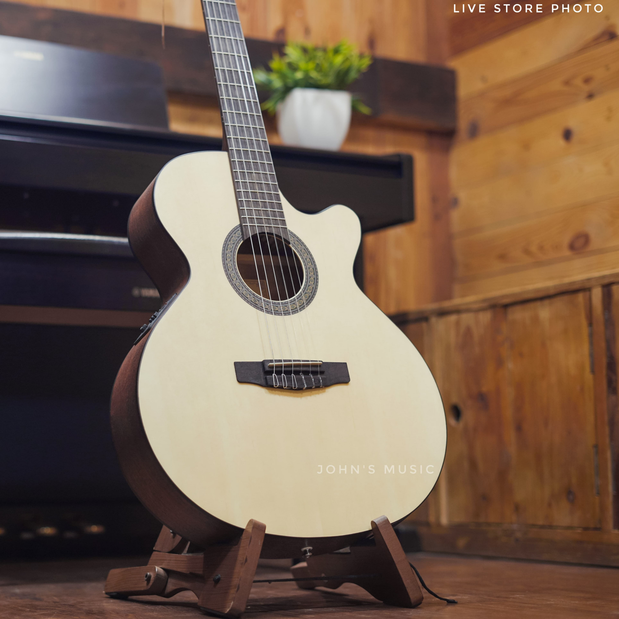 Cort CEC1 Electro-Acoustic Classical Guitar in India