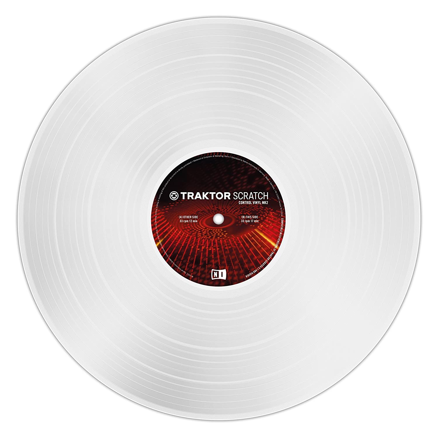 Native Instruments TRAKTOR Scratch Control Vinyl Mark 2 online in India at johnsmusicin at the lowest price