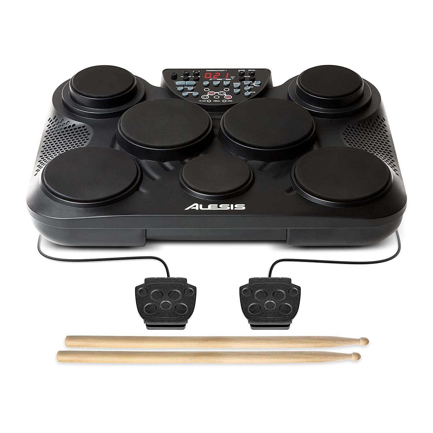 Alesis CompactKit 7 7-Pad Portable Tabletop Drum Kit Online price in India