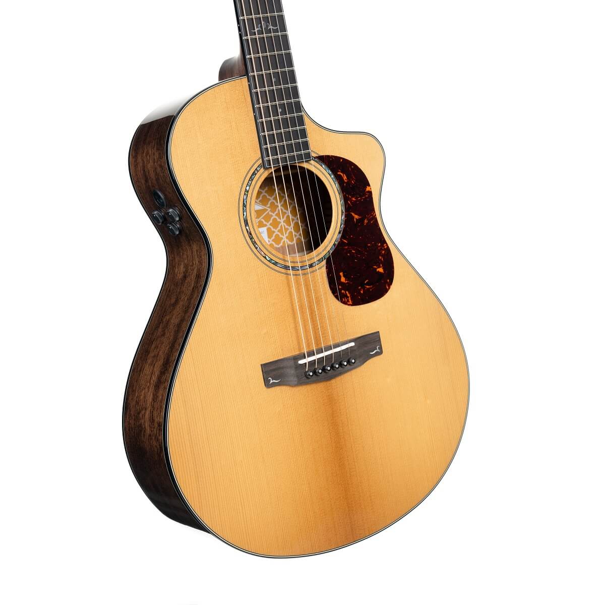 Cort Gold-MC6 Ovangkol Electro Acoustic Guitar online in India at johnsmusicin at the lowest price Online price in India
