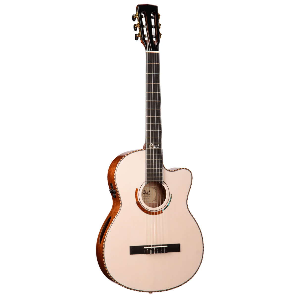 Cort Sol Encanto 6 String Semi Acoustic Guitar with Case online in India at johnsmusicin at the lowest price