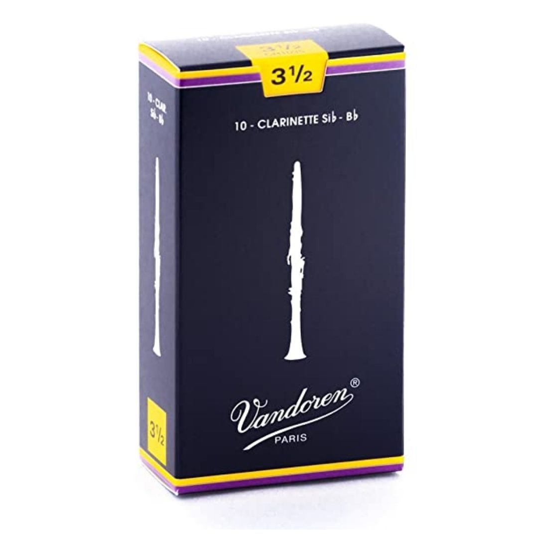 Vandoren Bb Clarinet Traditional Reeds - Box of 10