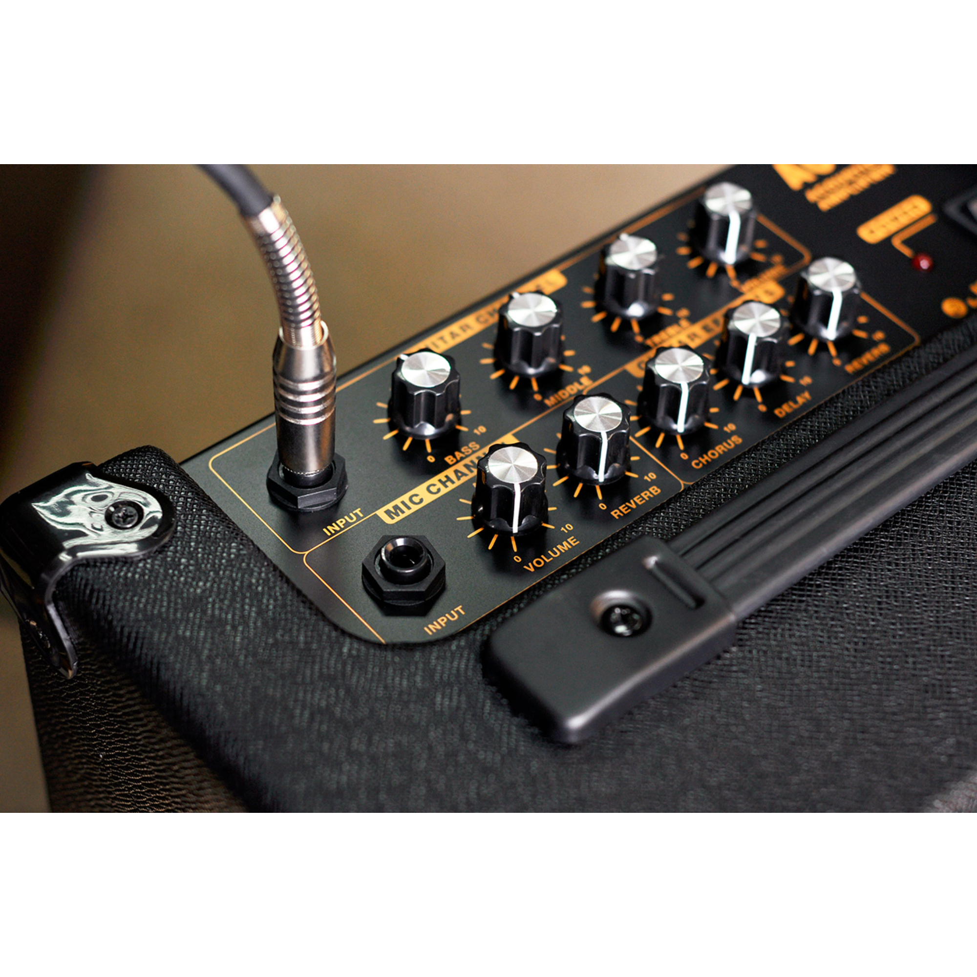 JOYO AC20 Acoustic Guitar Amplifier with Mic Channel 20 Watts Online Price in India