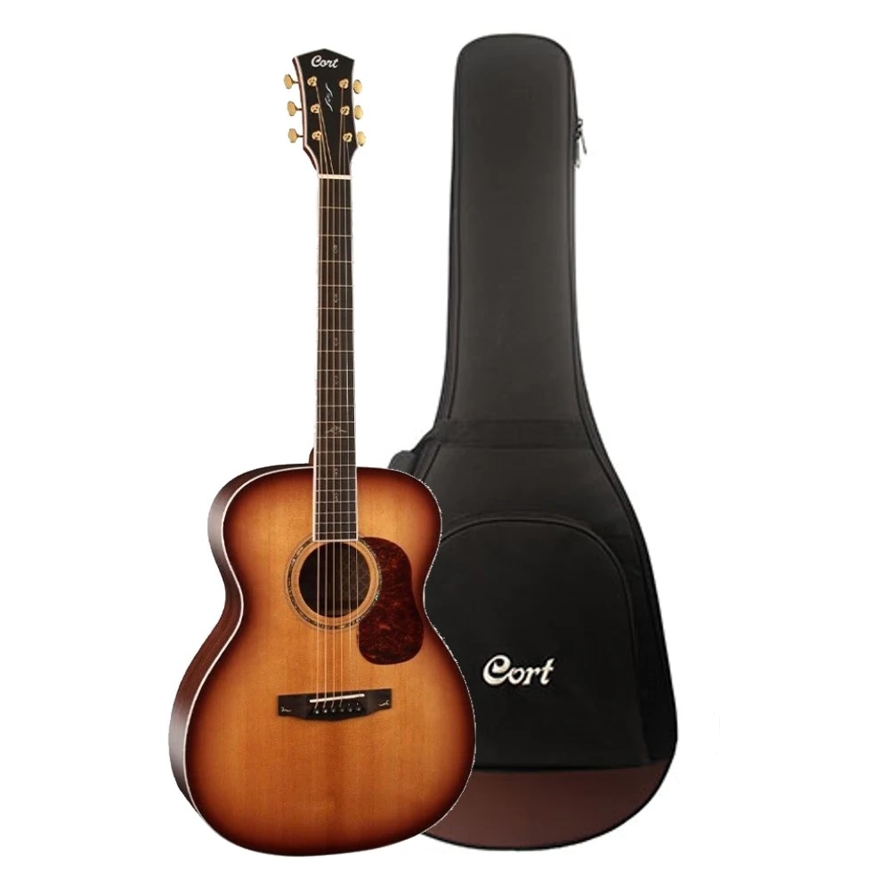 Cort GOLD-O8 LB NAT Acoustic Guitar with Case Online price in India