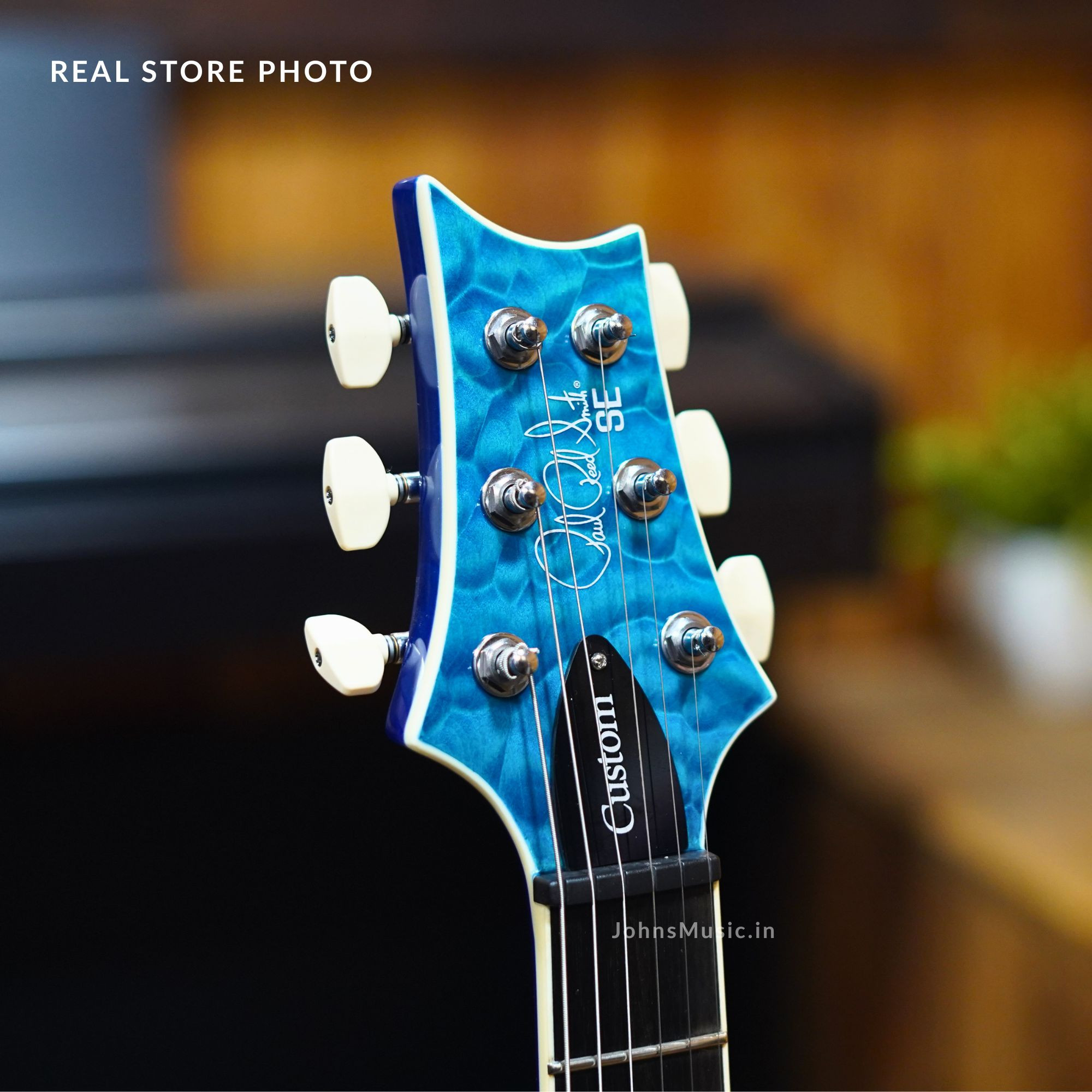 PRS SE Custom 24-08 Quilt Electric Guitar online in India at johnsmusicin at the lowest price Online price in India