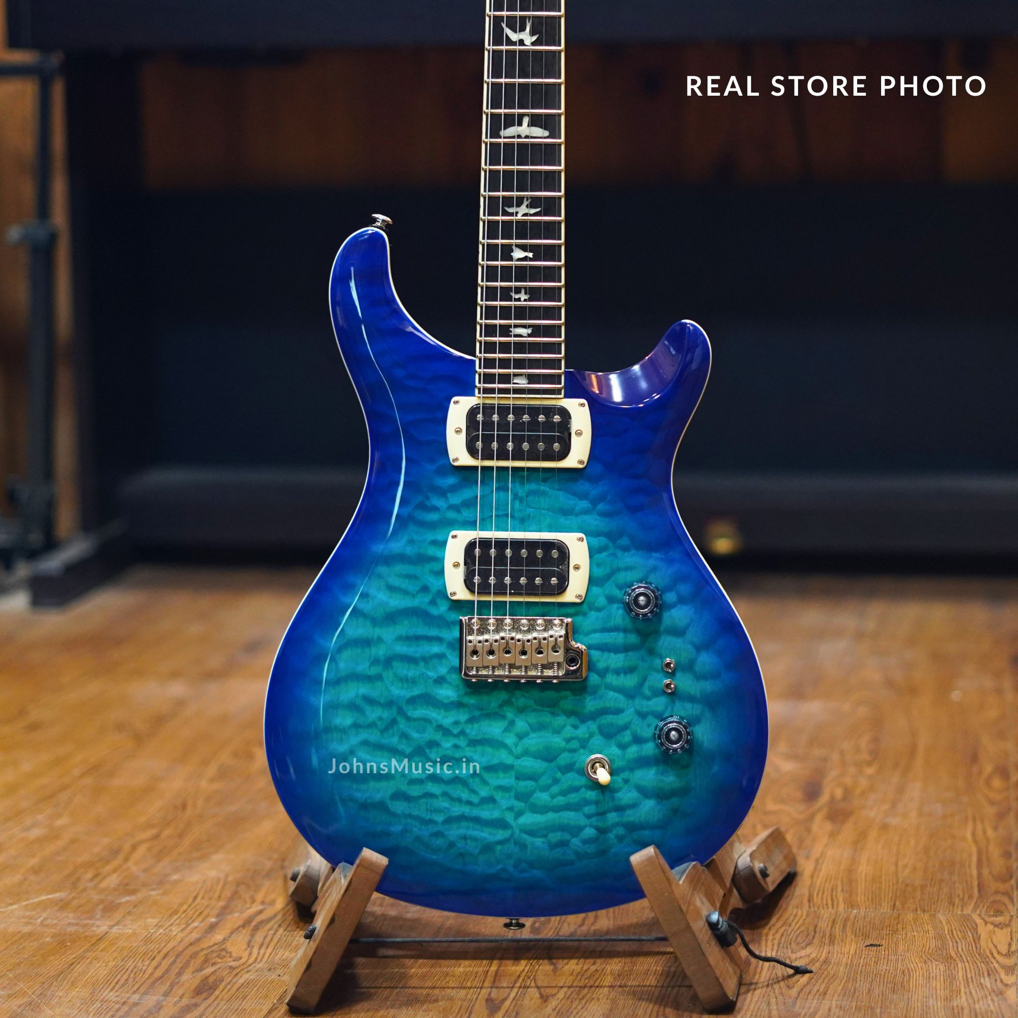 PRS SE Custom 24-08 Quilt Electric Guitar online in India at johnsmusicin at the lowest price Online price in India