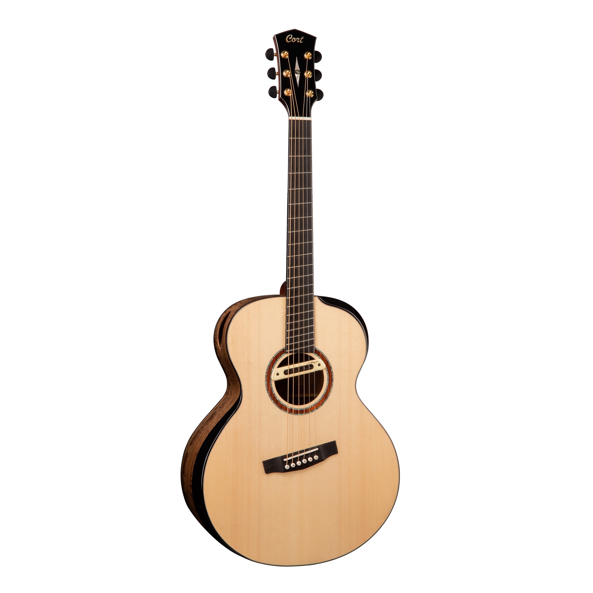 Cort Cut Craft Electro Acoustic Guitar Natural Glossy Online price in India
