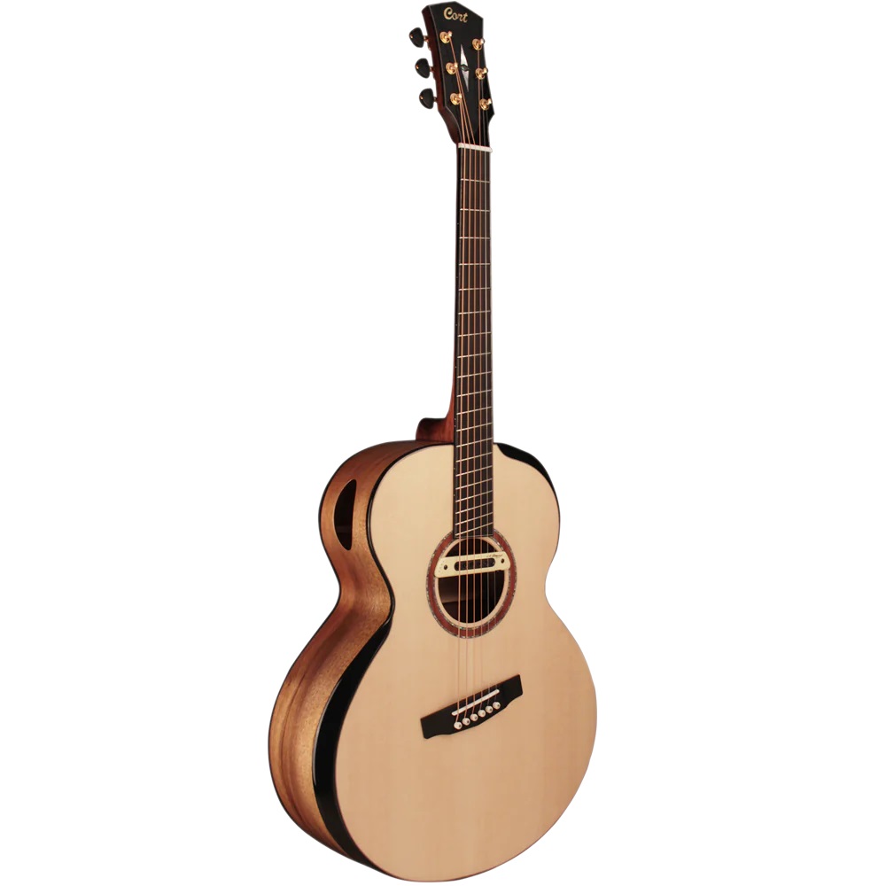 Cort Cut Craft Electro Acoustic Guitar Natural Glossy Online price in India