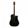 Kepma D1C Pro Acoustic Guitar Black Matt