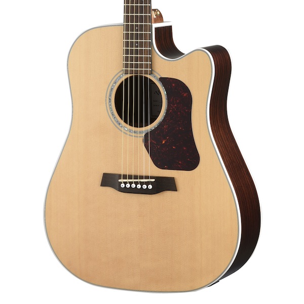Walden D600CE Natura Dreadnought Cutaway Electro Acoustic Guitar Online price in India