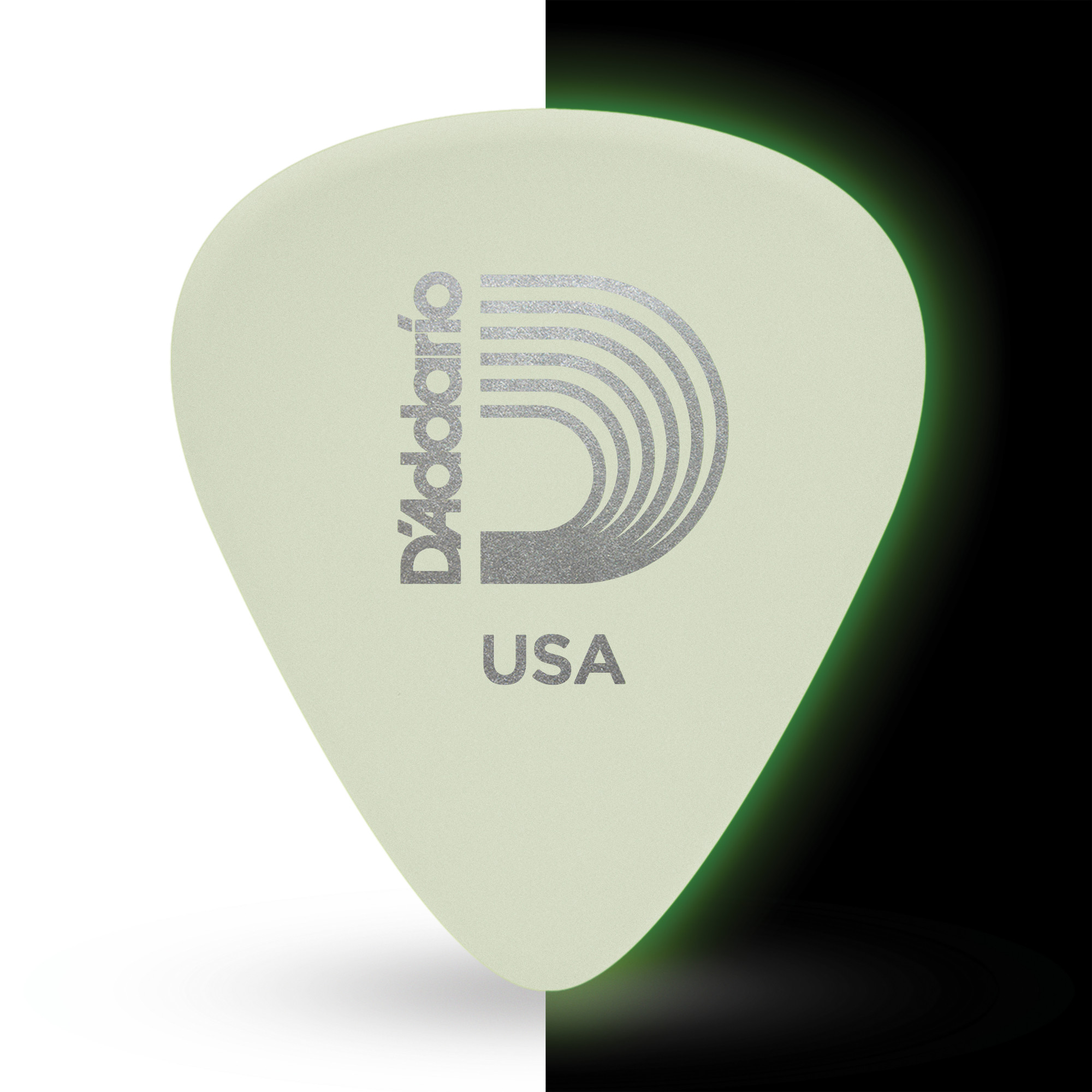 Daddario 1CCG Cellu-Glo Pick Light Single Piece