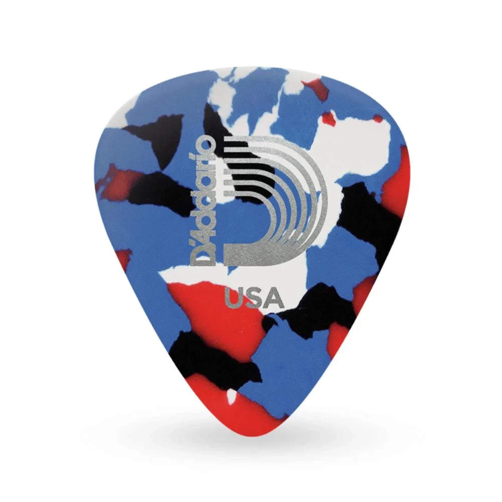 Daddario Classic Multi-Color Celluloid Guitar Pick Light Single Piece online in India at johnsmusicin at the lowest price Online price in India