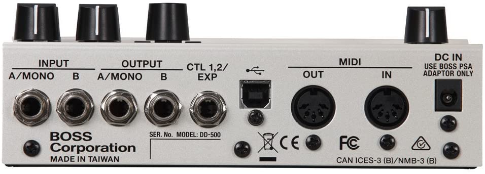 Boss DD-500 Digital Delay Pedal