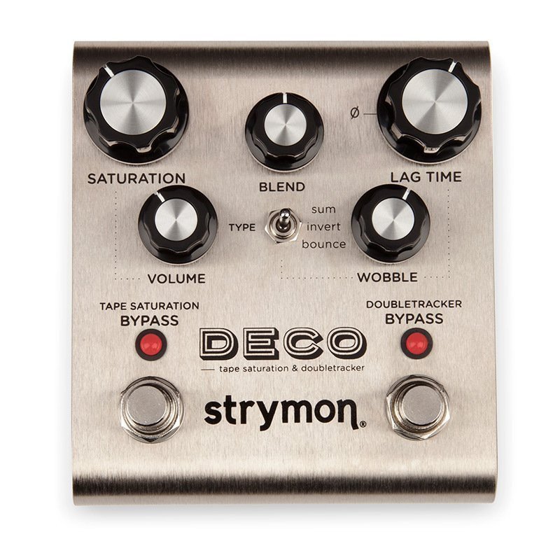 strymon deco guitar pedalStrymon Deco Tape Saturation and Doubletracker Delay Pedal V2 Online Price in India