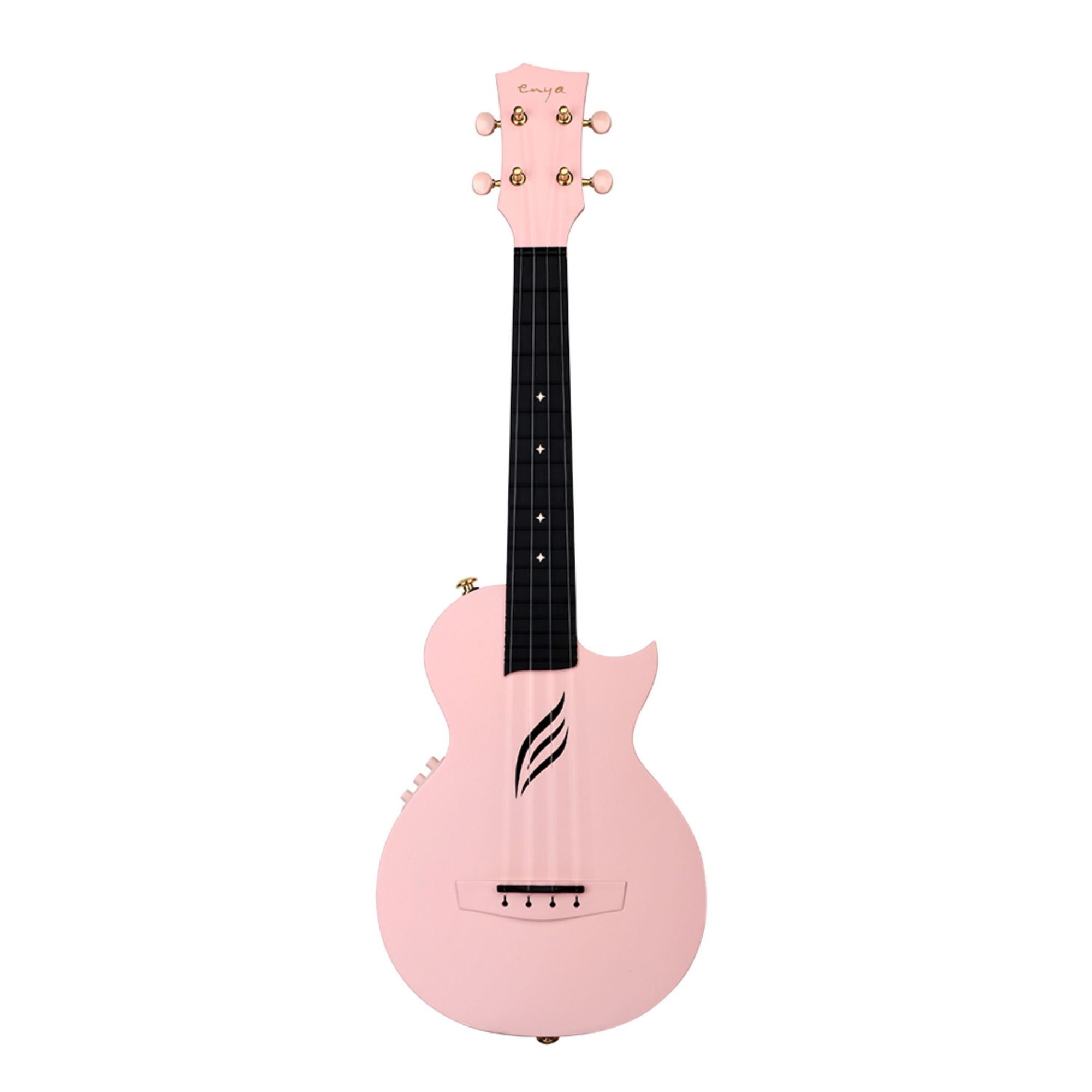 Enya Concert Nova UE Carbon Fiber Travel Ukulele with AcousticPlus