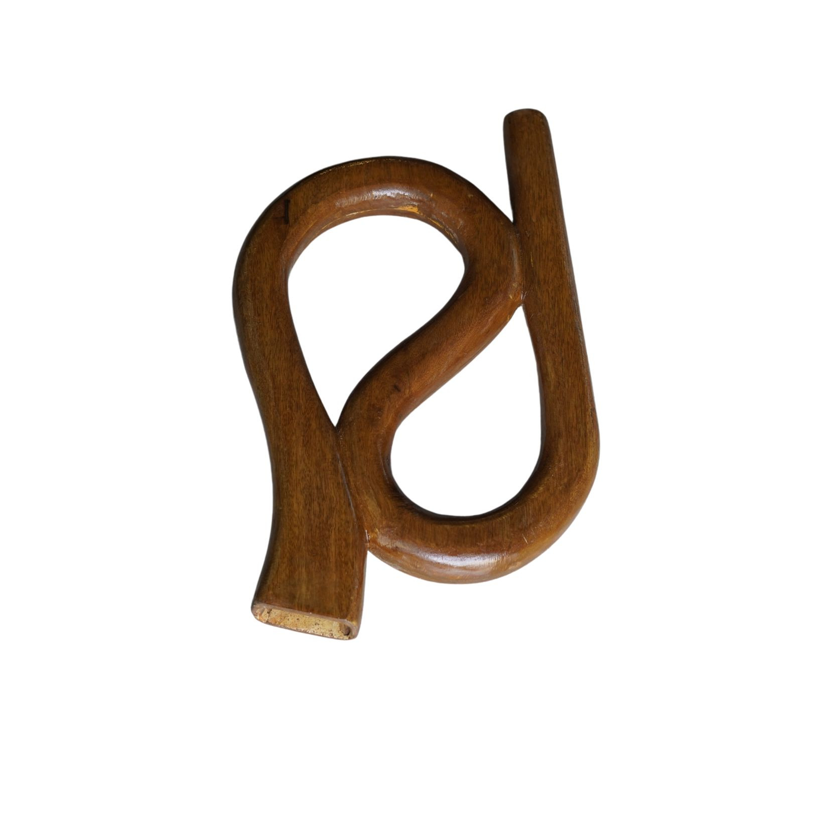 S shaped didgeridoo snake for travel musicians