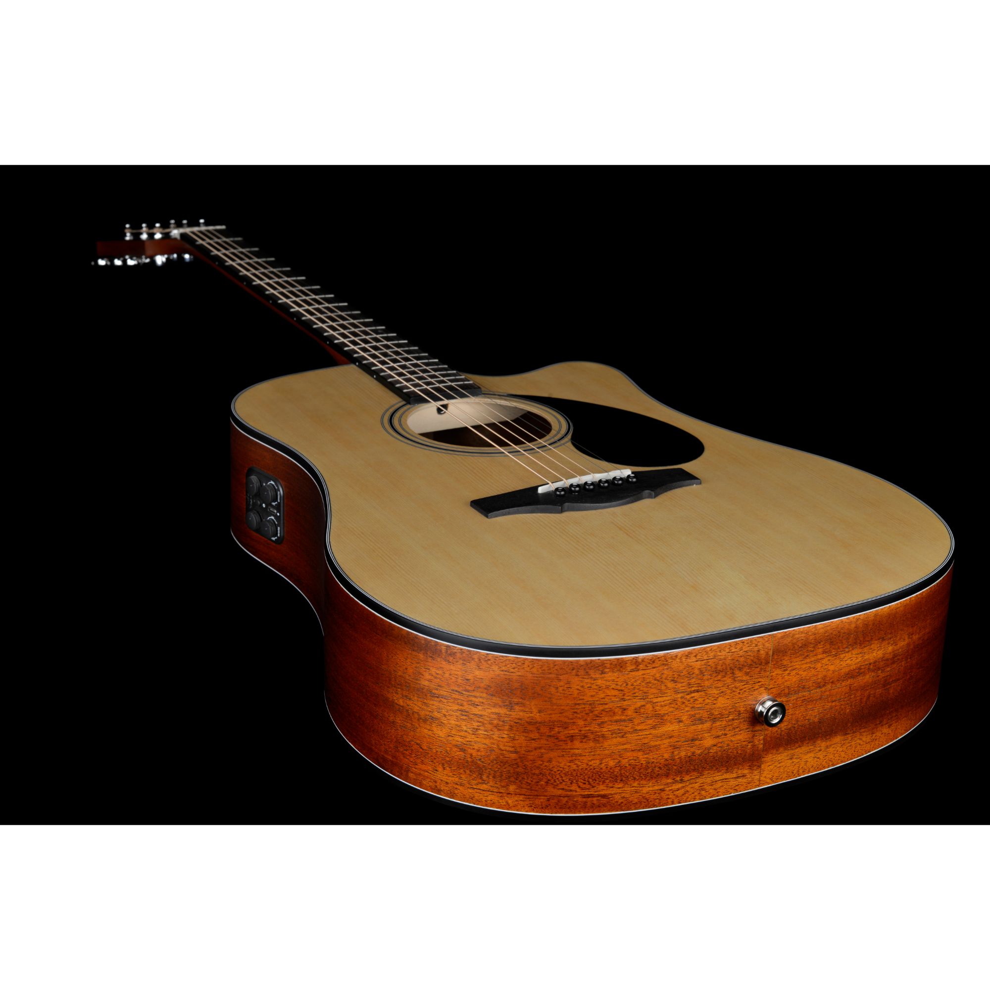 Kepma EDC-E TRANS K10 Semi - Acoustic Guitar - Natural Matt Online price in India