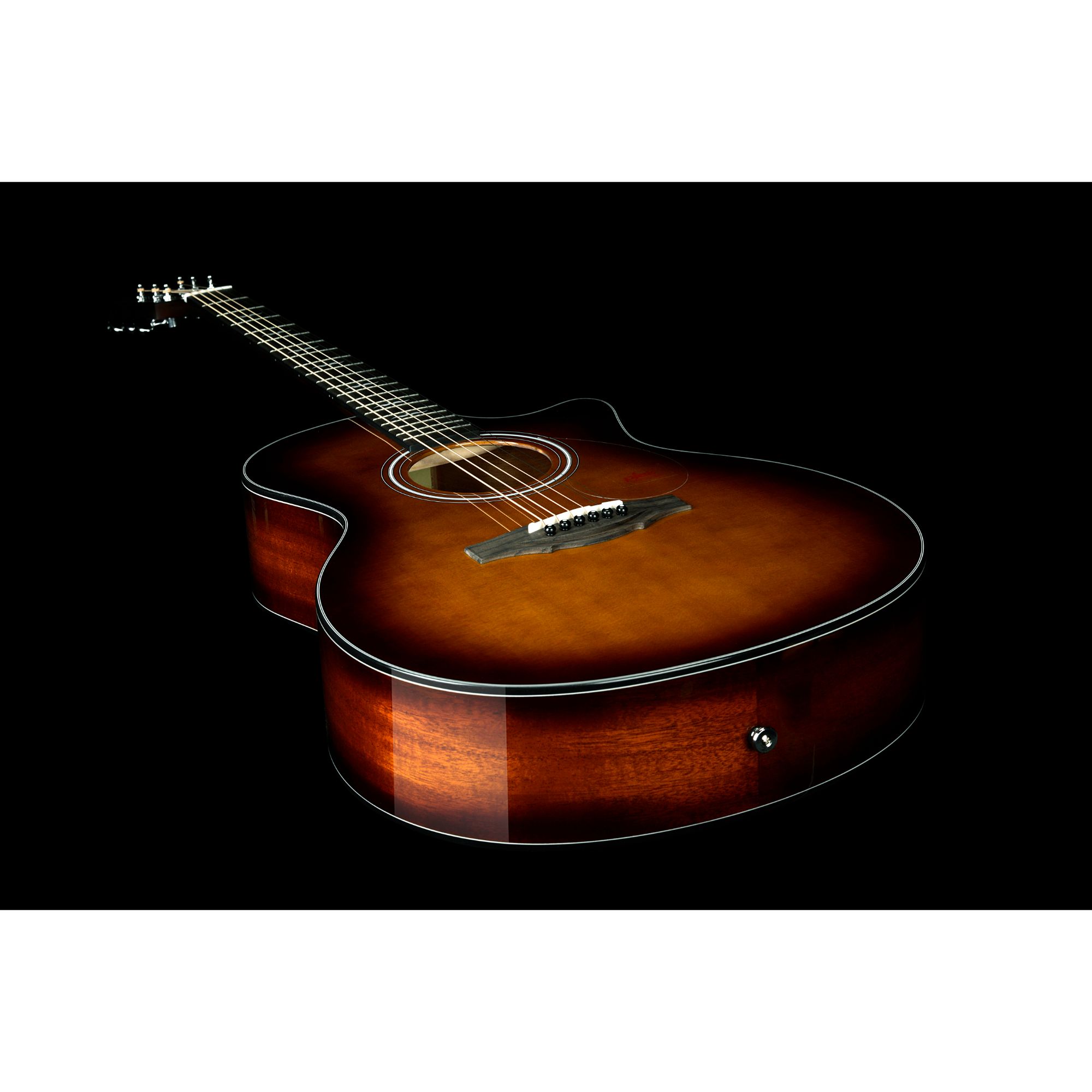 Kepma F1E GA Acoustic Guitar- Cherry Burst online in India