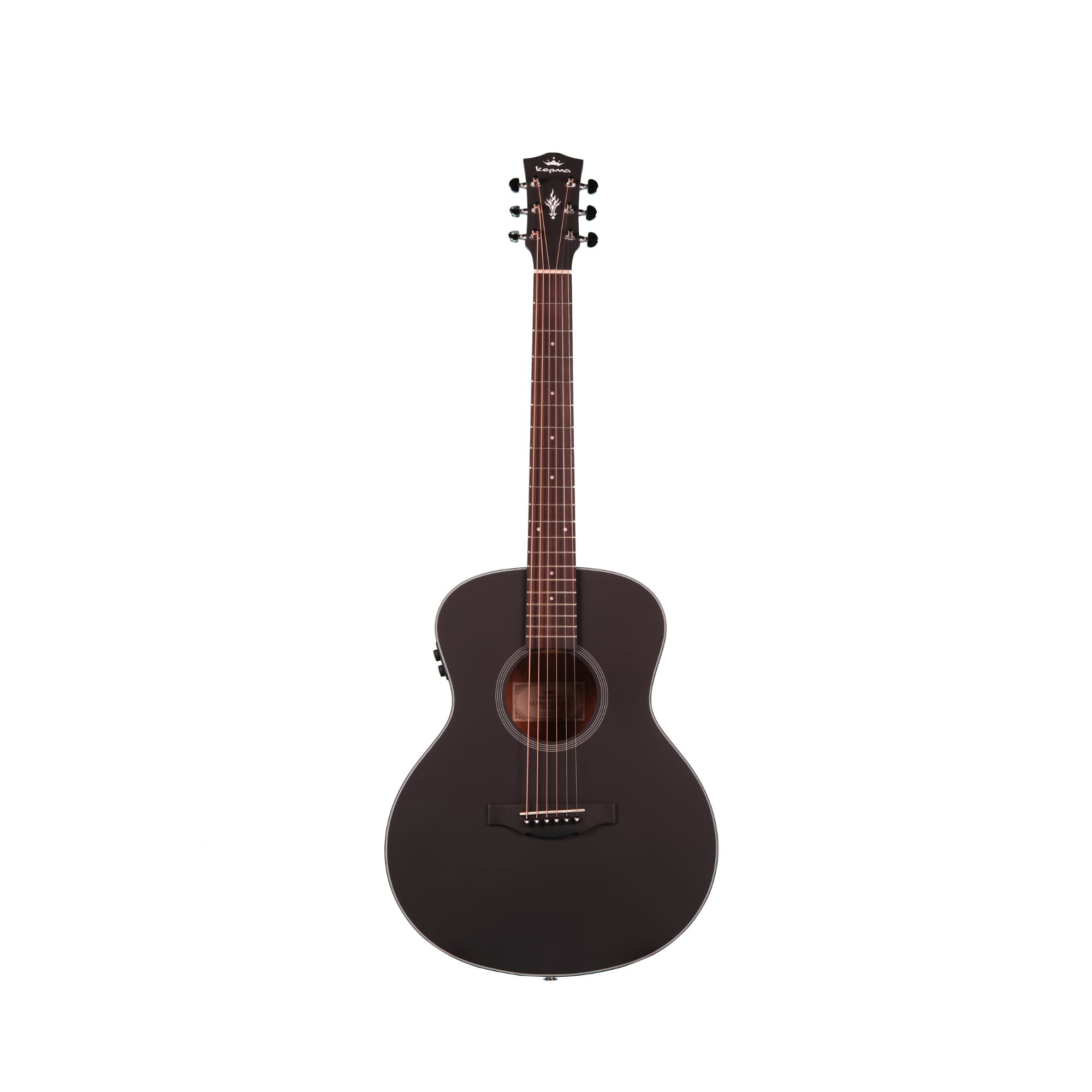 Kepma ES36-E TRANS K10 Semi - Acoustic Guitar - Black Matt Online price in India