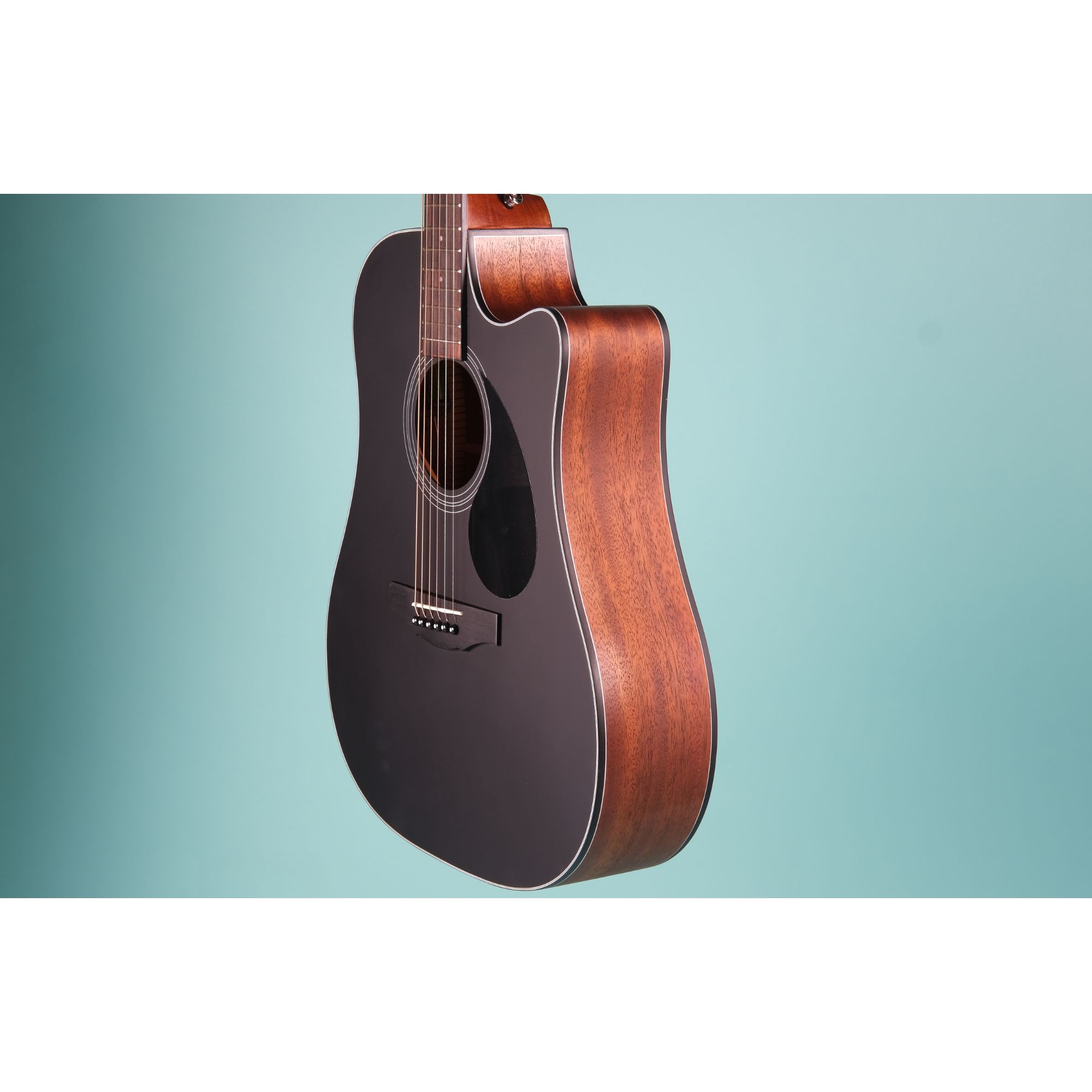 Kepma EDC-E TRANS K10 Semi - Acoustic Guitar - Black Matt Online price in India