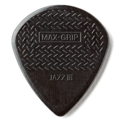 Dunlop 471R3S Max Grip Jazz III Stiffo Plectrum online in India at johnsmusicin at the lowest price Online price in India