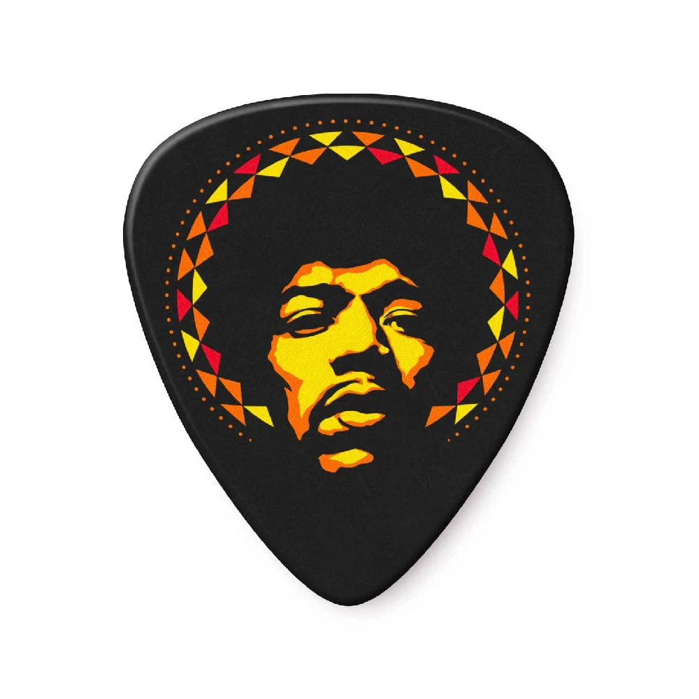 Dunlop Jimi Hendrix 69 Psych Series Aura Mandala Guitar Pick Pack of 6 online in India at johnsmusicin at the lowest price Online price in India