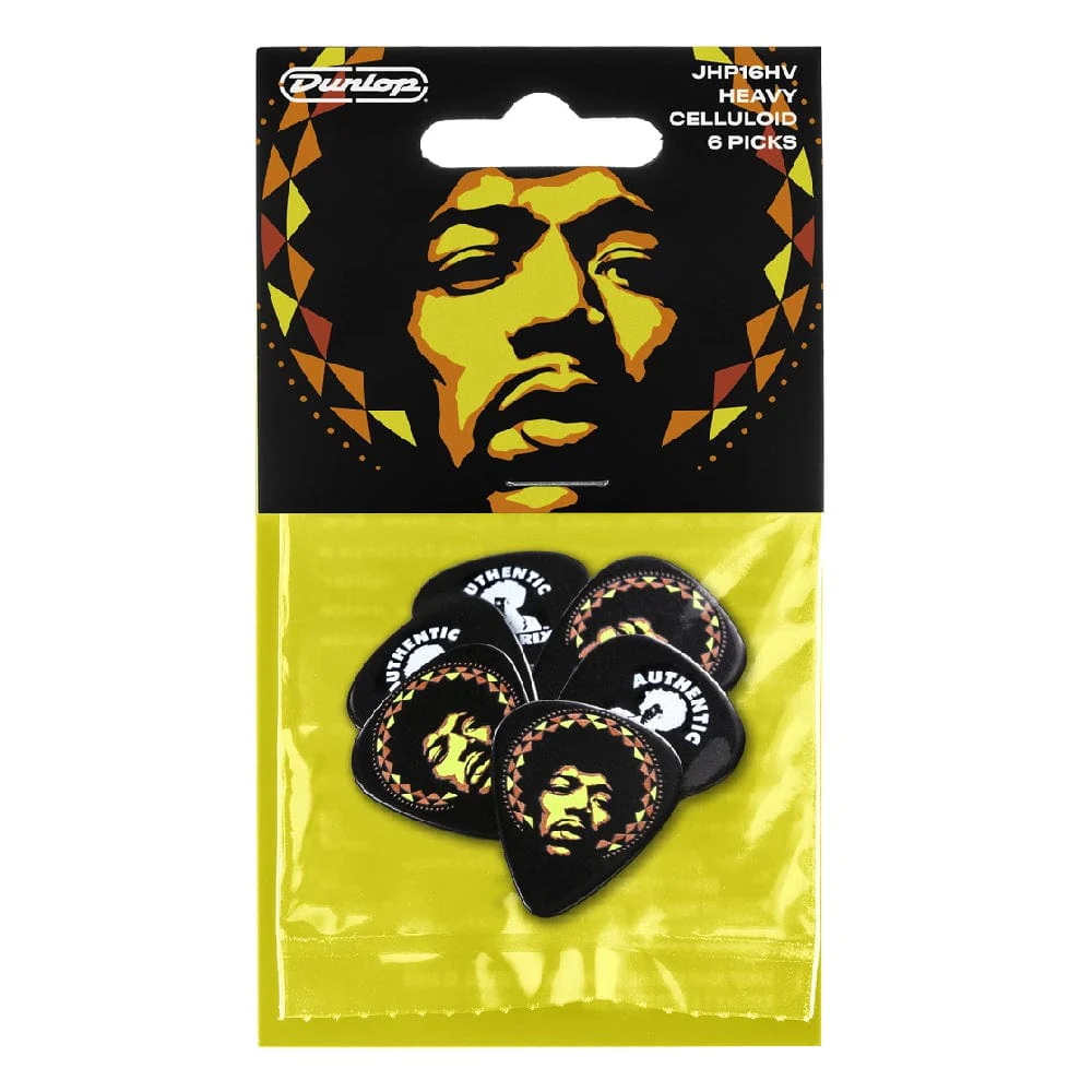 Dunlop Jimi Hendrix 69 Psych Series Aura Mandala Guitar Pick Pack of 6 online in India at johnsmusicin at the lowest price Online price in India