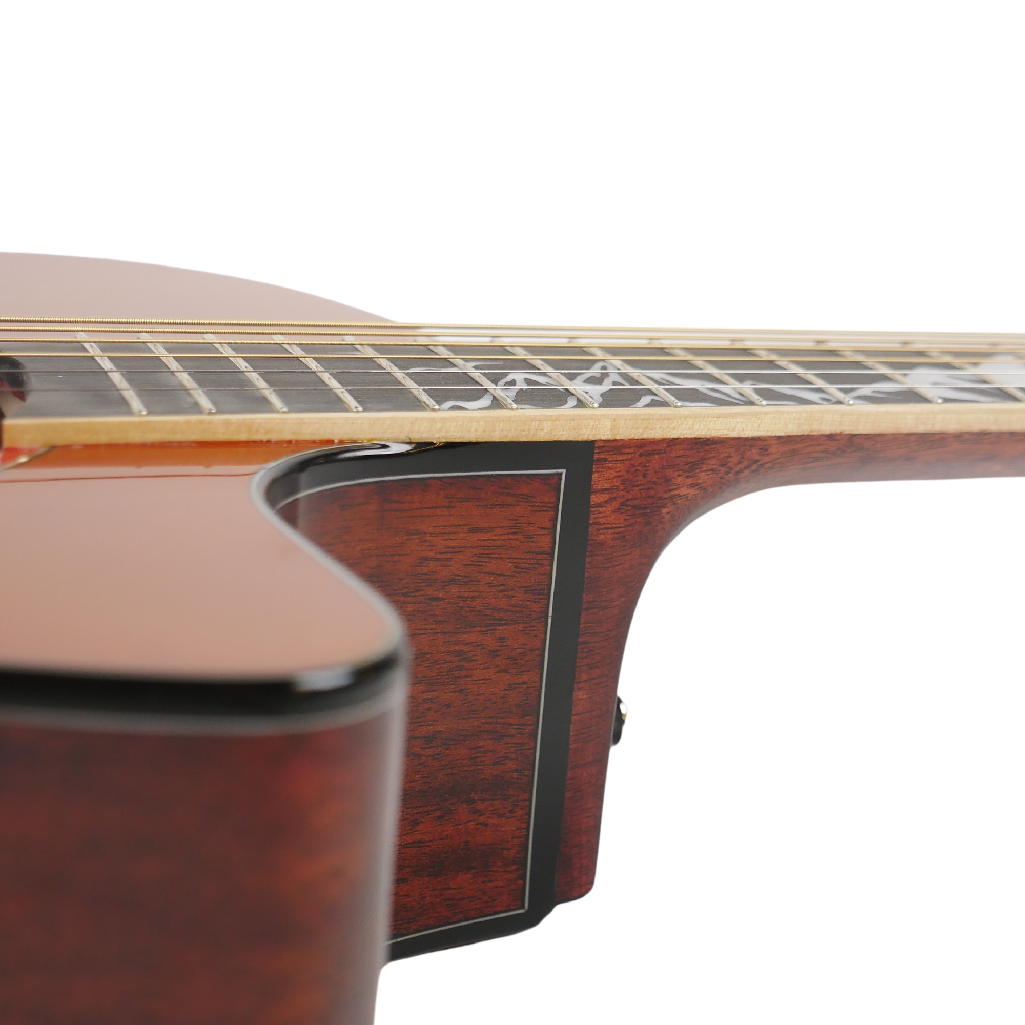 Strydom GA241CE Red Moon All Mahogany Electro Acoustic Guitar Sunset online in India at johnsmusicin at the lowest price Online price in India